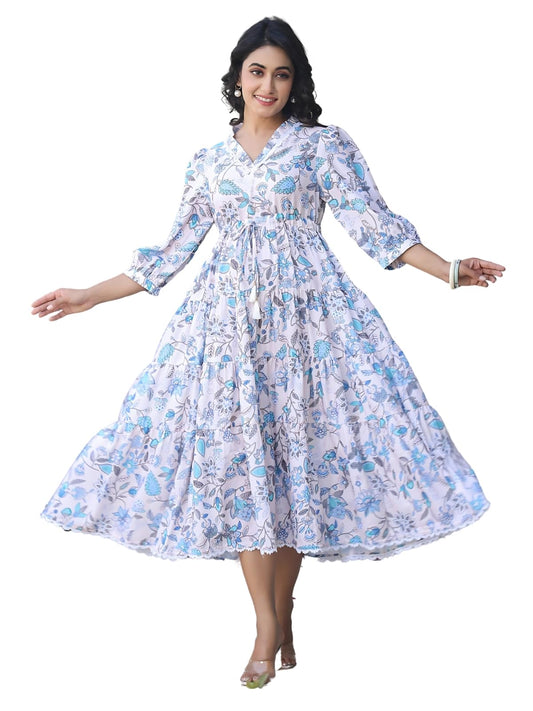 GRECIILOOKS Dress for Women Stylish | One Piece Dress for Women Long | Women Dress | Long Dress for Women | Maxi Dress for Women