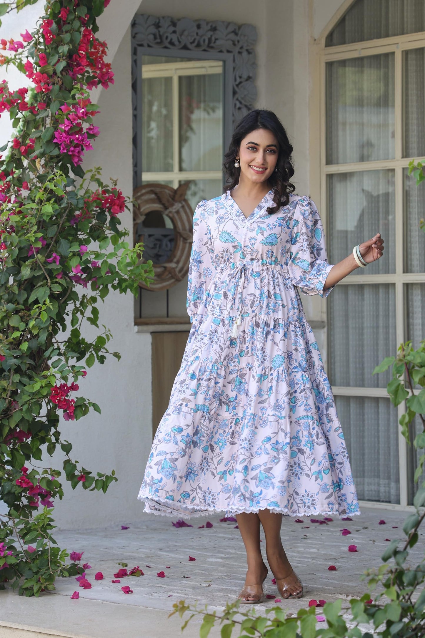 GRECIILOOKS Dress for Women Stylish | One Piece Dress for Women Long | Women Dress | Long Dress for Women | Maxi Dress for Women