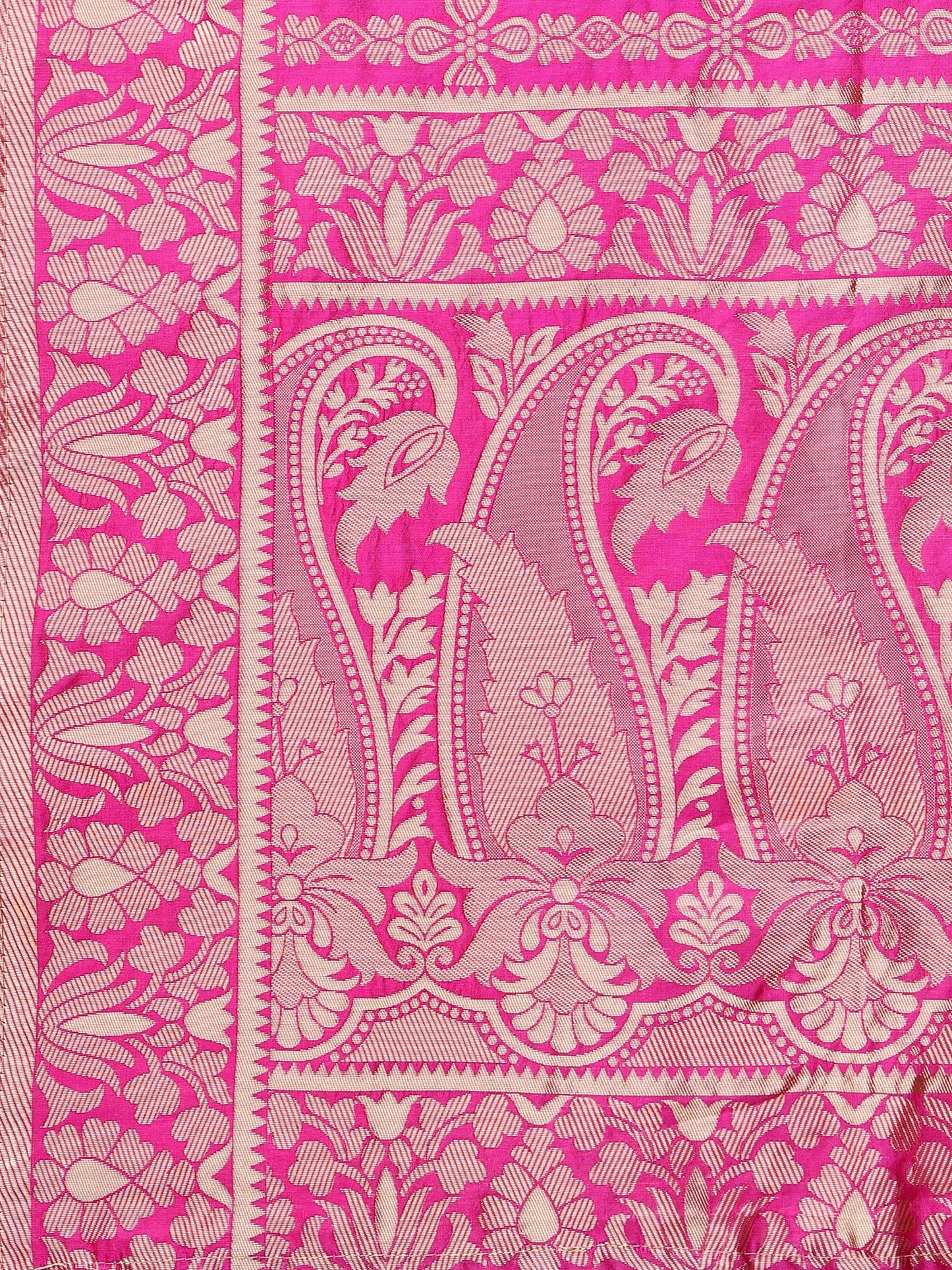 PURVAJA Women's Jacquard Semi-Stitched Lehenga choli(Kumbh)