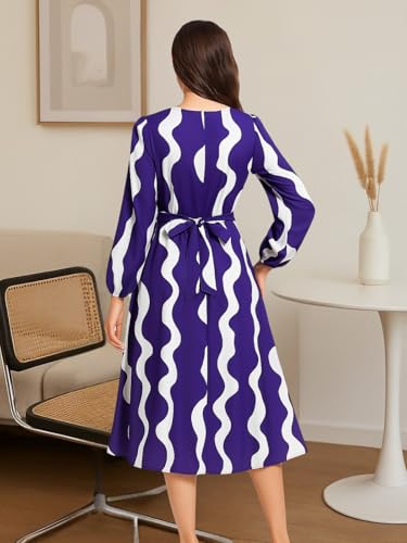 Leriya Fashion Printed Maxi Dresses for Women – Trendy Long One Piece Summer Outfit | Lightweight Flared Dress for Casual & Holiday Wear