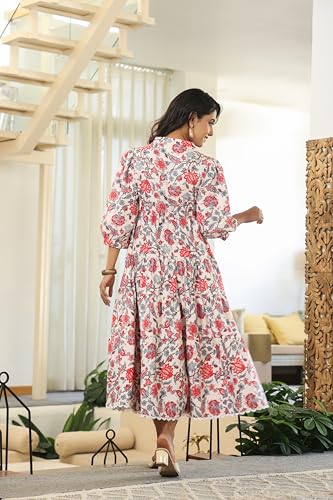 GRECIILOOKS Dress for Women Stylish | One Piece Dress for Women Long | Women Dress | Long Dress for Women | Maxi Dress for Women