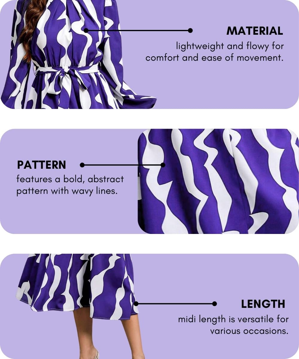 Leriya Fashion Printed Maxi Dresses for Women – Trendy Long One Piece Summer Outfit | Lightweight Flared Dress for Casual & Holiday Wear