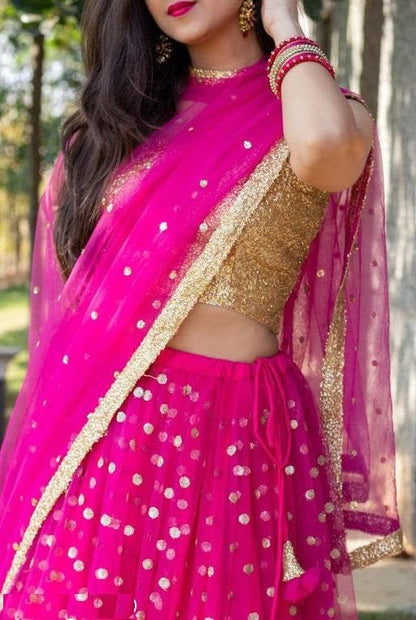 piludi Girls Fashion Lehenga Choli Ethnic Wear Stylist Digital Printed Lehenga | Choli & Dupatta Set, Pack Of 1