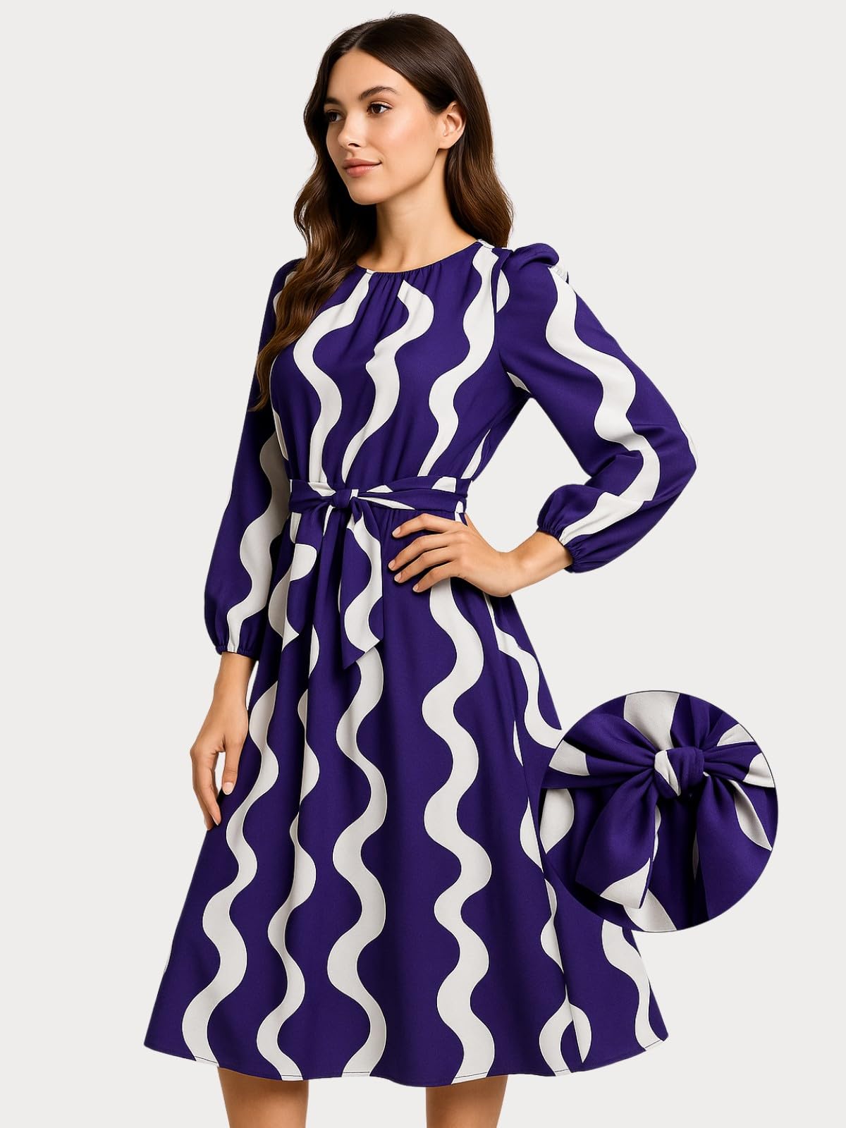Leriya Fashion Printed Maxi Dresses for Women – Trendy Long One Piece Summer Outfit | Lightweight Flared Dress for Casual & Holiday Wear
