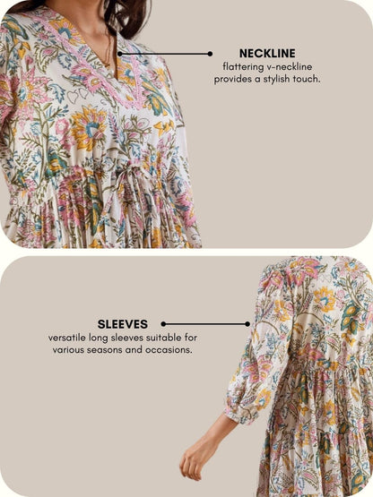 GRECIILOOKS Dress for Women Stylish | One Piece Dress for Women Long | Women Dress | Long Dress for Women | Maxi Dress for Women