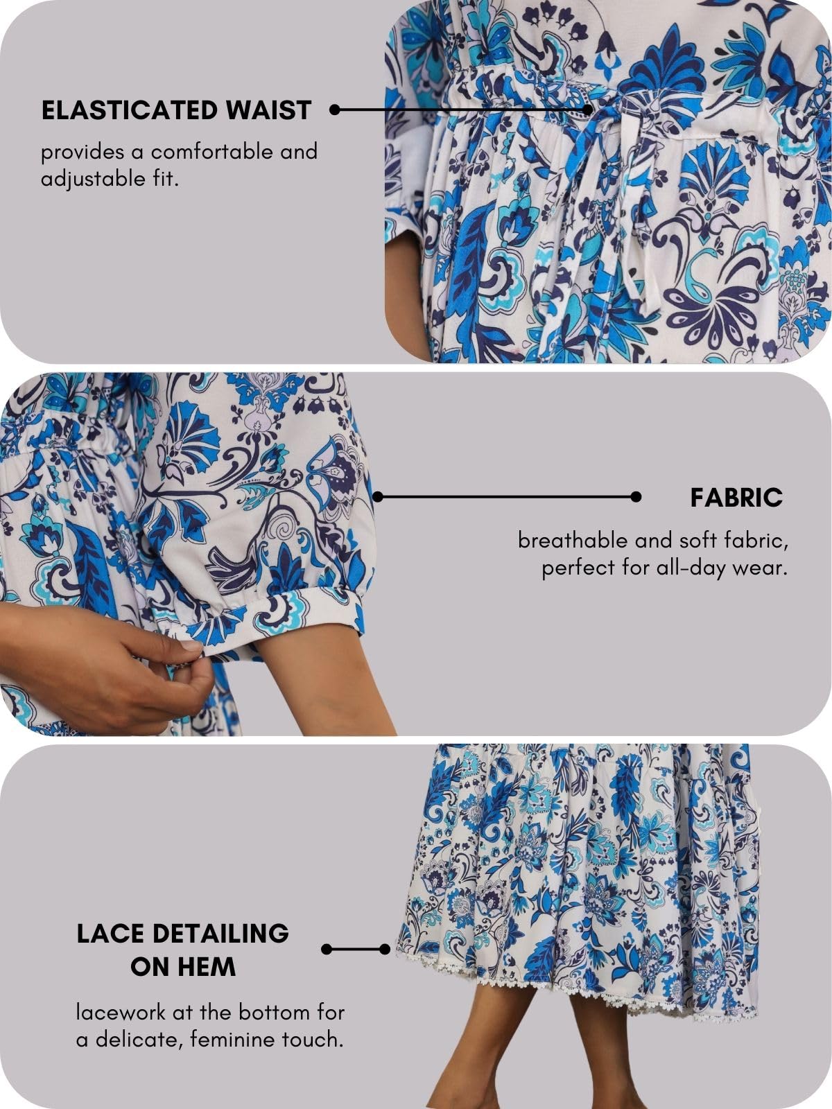GRECIILOOKS Dress for Women Stylish | One Piece Dress for Women Long | Women Dress | Long Dress for Women | Maxi Dress for Women