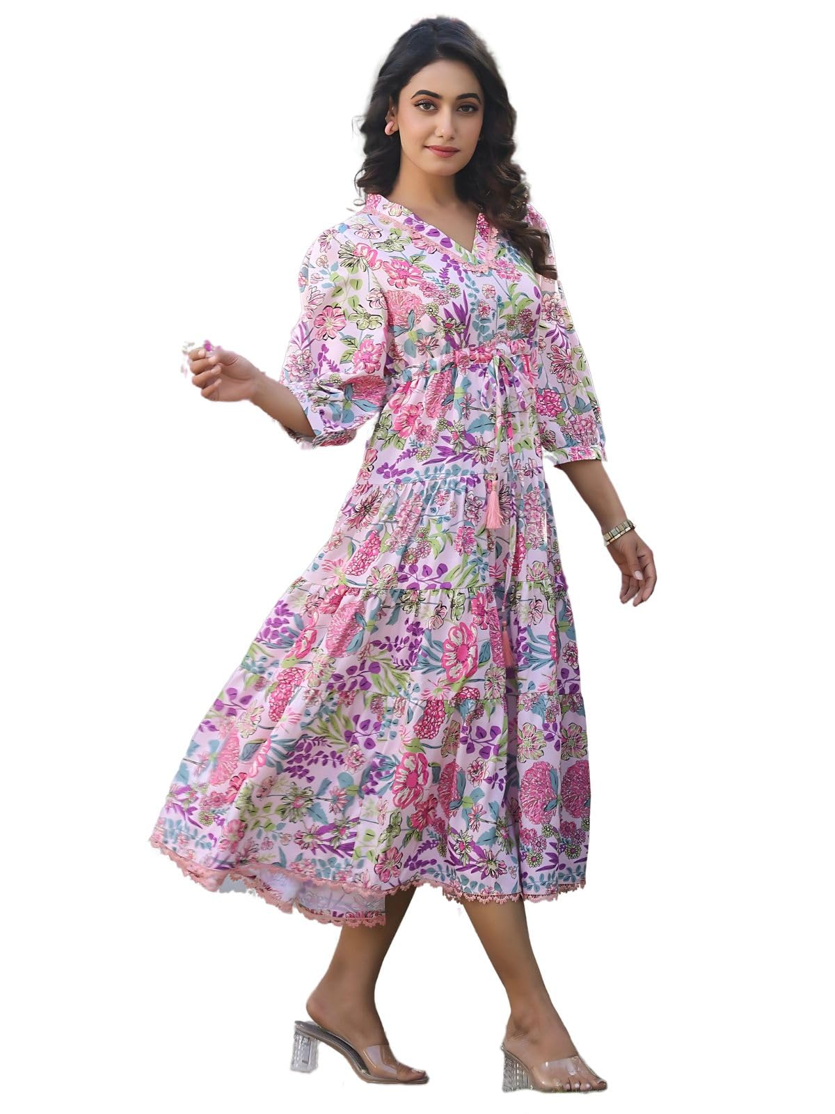 GRECIILOOKS Dress for Women Stylish | One Piece Dress for Women Long | Women Dress | Long Dress for Women | Maxi Dress for Women