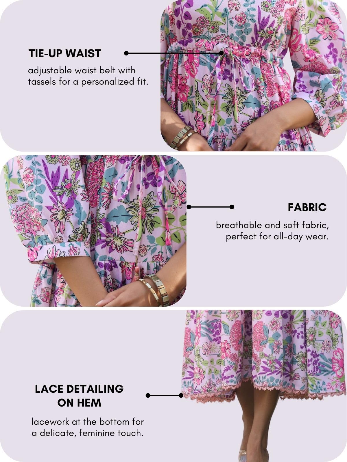 GRECIILOOKS Dress for Women Stylish | One Piece Dress for Women Long | Women Dress | Long Dress for Women | Maxi Dress for Women