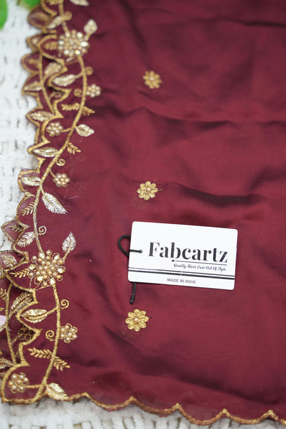 Traditional South India Half and Half Saree for Women