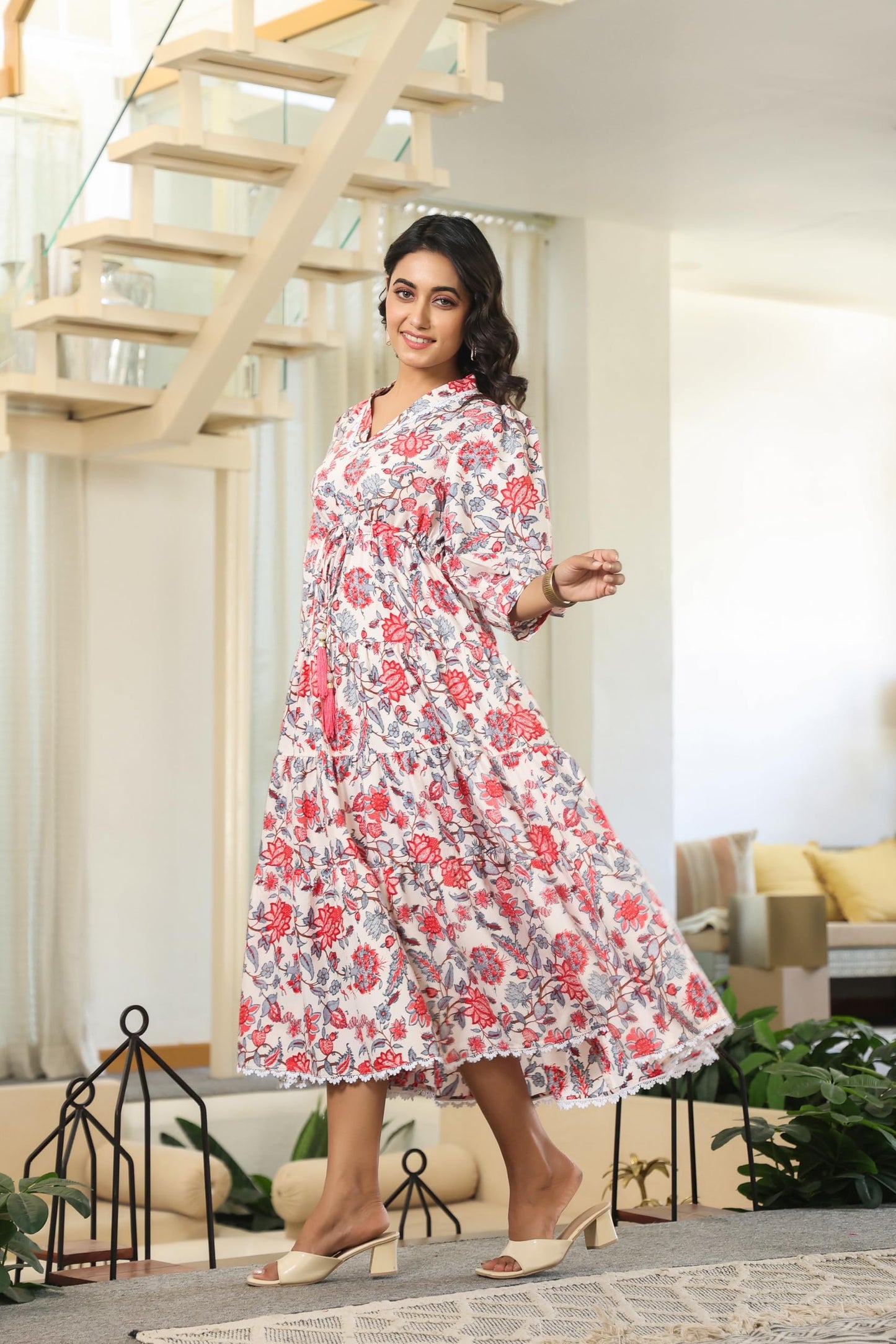 GRECIILOOKS Dress for Women Stylish | One Piece Dress for Women Long | Women Dress | Long Dress for Women | Maxi Dress for Women