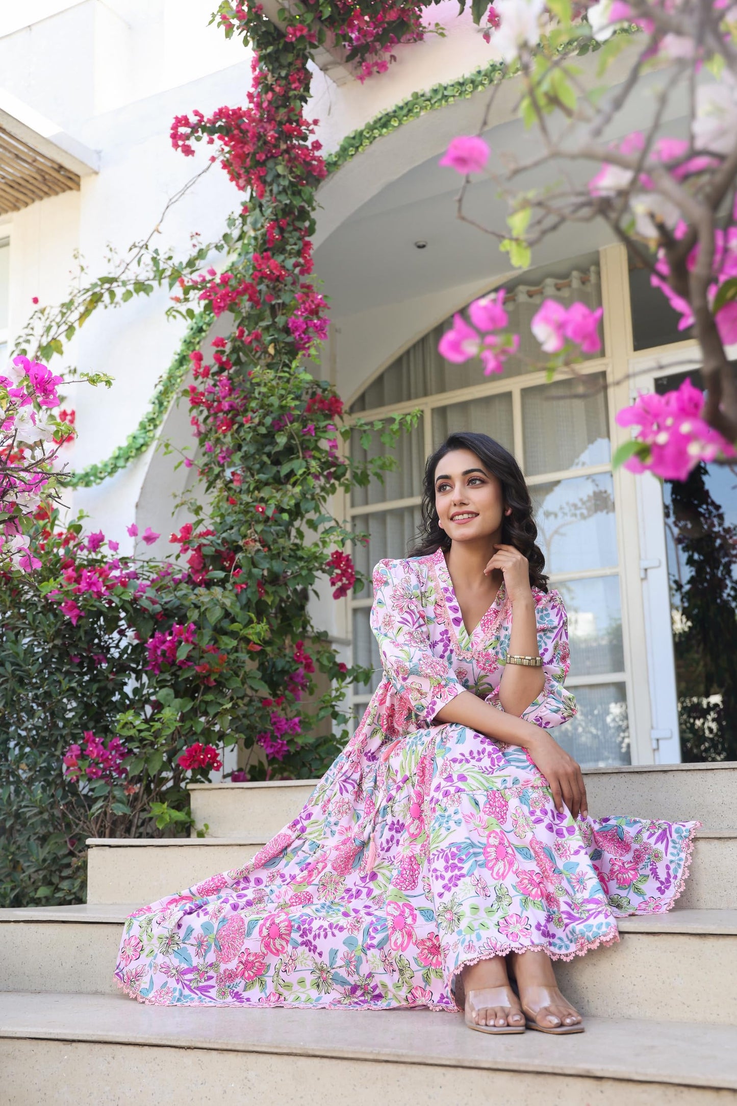 GRECIILOOKS Dress for Women Stylish | One Piece Dress for Women Long | Women Dress | Long Dress for Women | Maxi Dress for Women